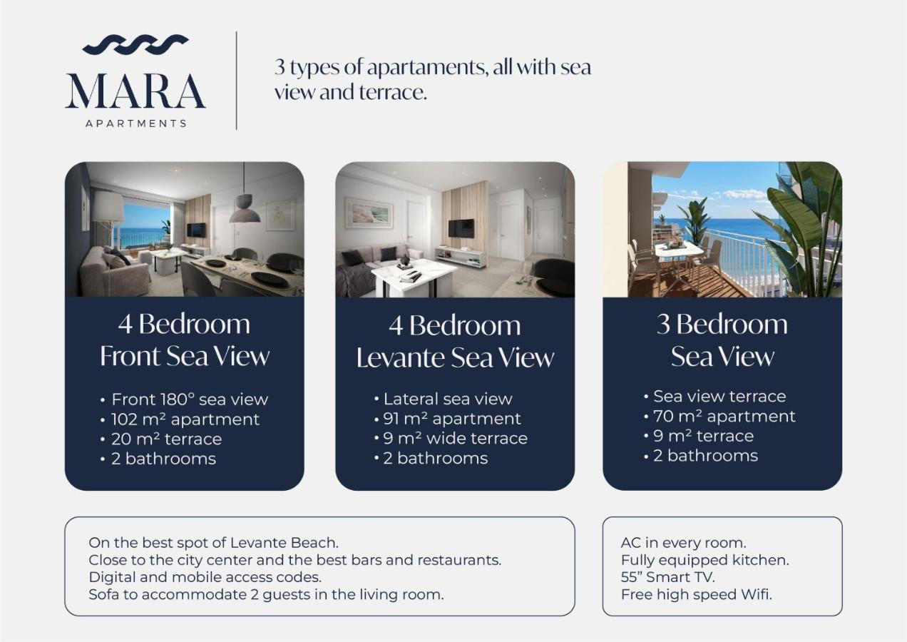 Mara Boutique Apartments Бенидорм Екстериор снимка