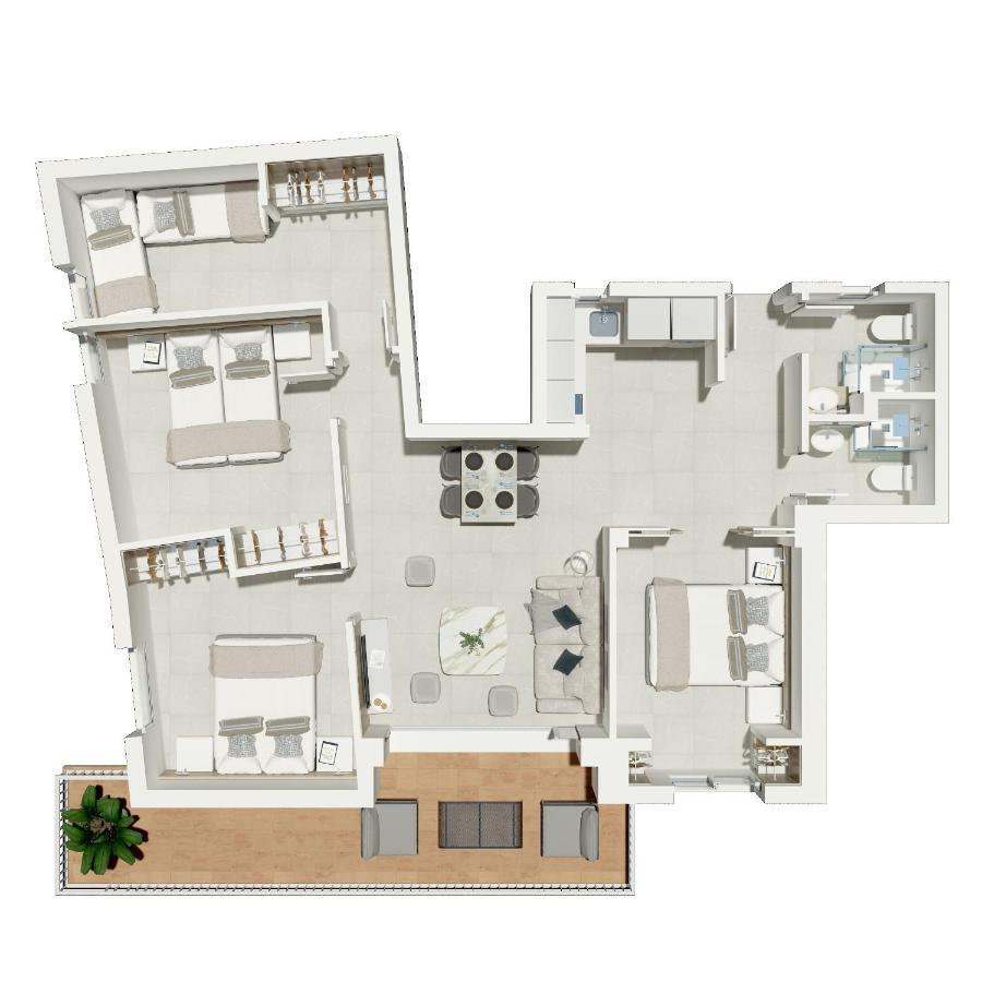 Mara Boutique Apartments Бенидорм Екстериор снимка